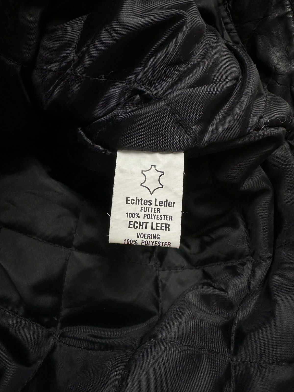 Japanese Brand × Vintage Vintage Leather Biker Jacket Eagle Embroidery Dirty-12 Size US XL / EU 56 / 4 - 16 Thumbnail