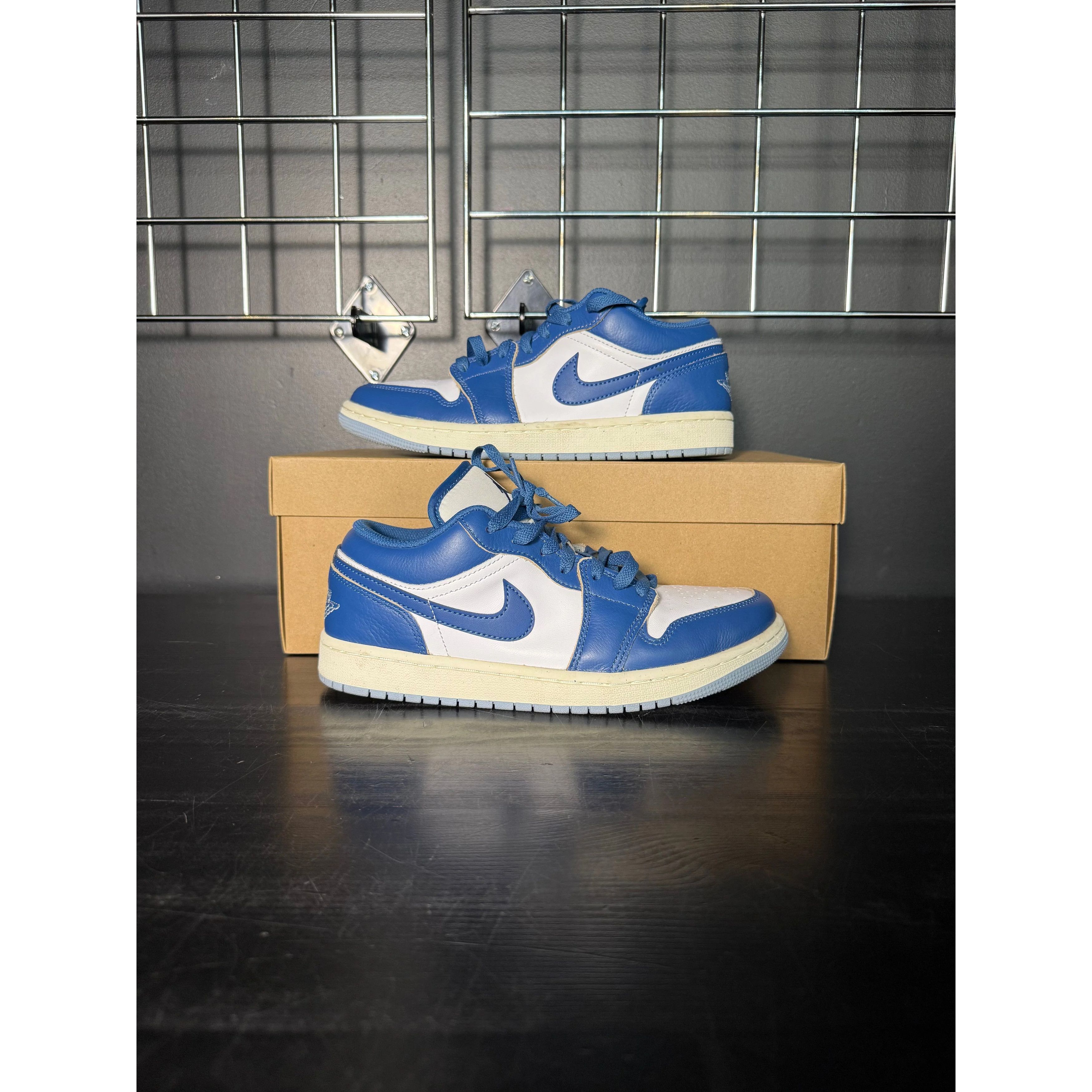 Jordan Brand Air Jordan 1 Low "Industrial Blue" **PRE-OWNED** REP. BOX Size US 7.5 / EU 40-41 - 1 Thumbnail