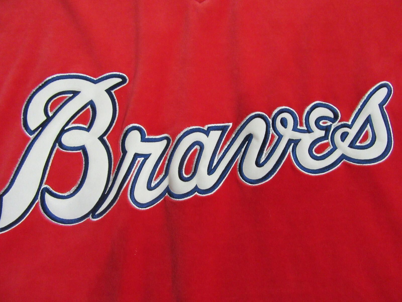G-III Atlanta Braves G-III Carl Banks Cooperstown Velour XXL Size ONE SIZE - 3 Thumbnail