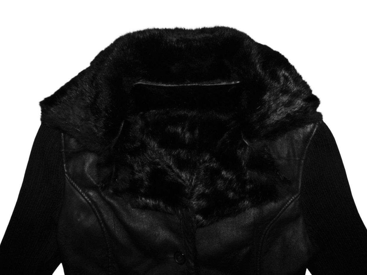Gianfranco Ferre GIANFRANCO FERRE RABBIT SKIN LEATHER AND FUR JACKET Size S / US 4 / IT 40 - 5 Thumbnail