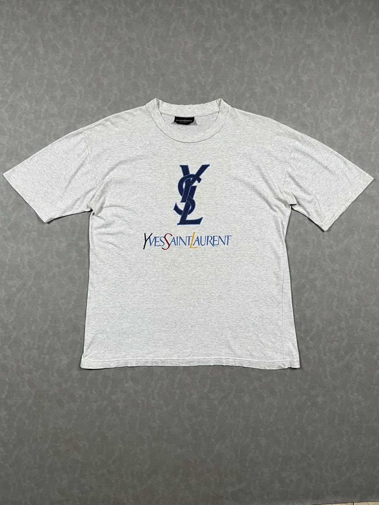 90s YSL big logo tee