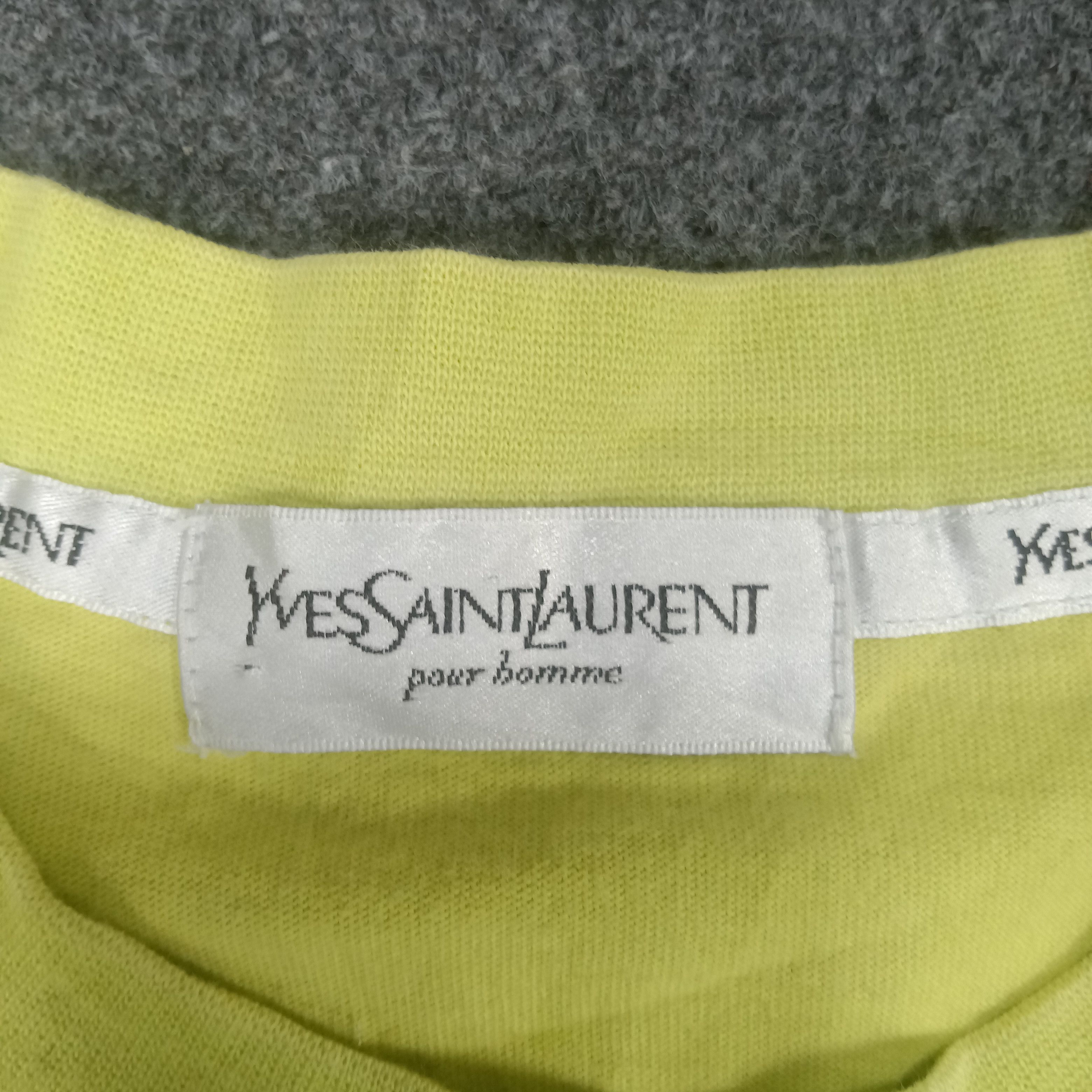 Vintage × Yves Saint Laurent Yves Saint Laurent Italian Brand Tshirt Size US M / EU 48-50 / 2 - 3 Thumbnail