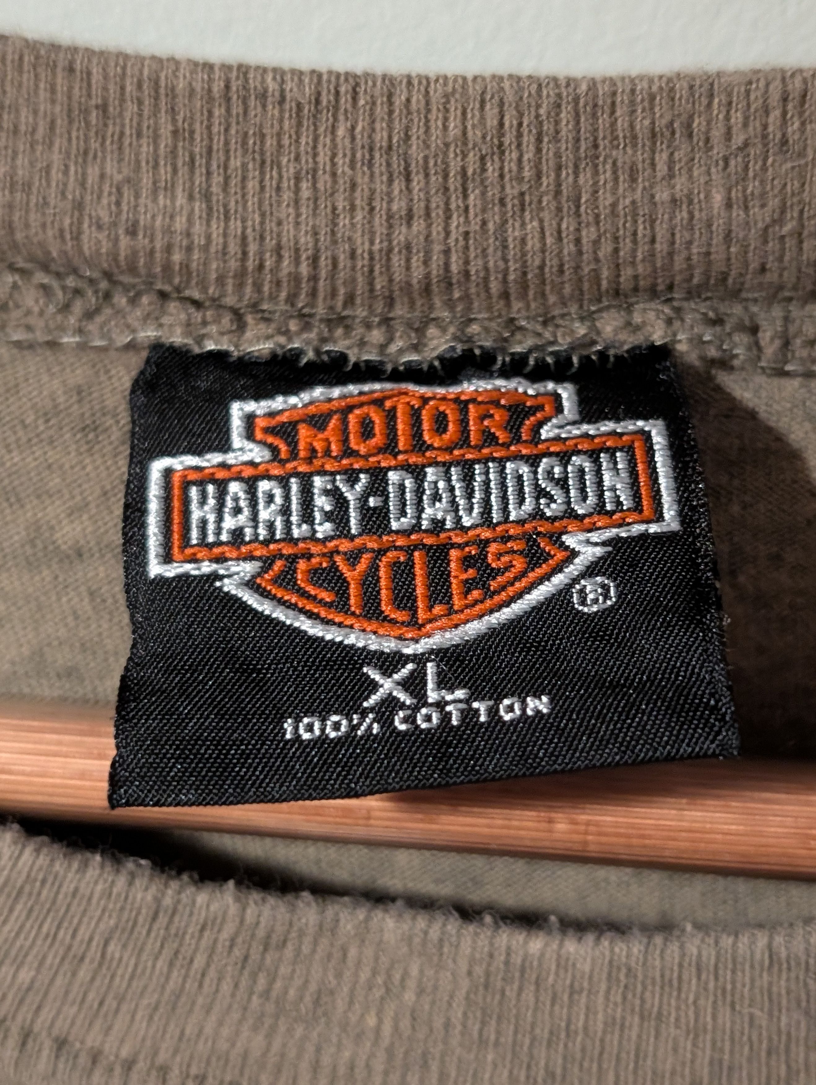Harley Davidson Vintage Harley Davidson York PA Pocket T Shirt Tee Size US XL / EU 56 / 4 - 7 Thumbnail