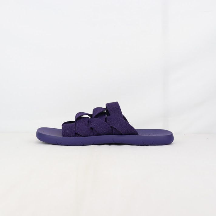 Bottega Veneta o1rshd1 Intrecciato Starfish Plat Sandal in Blue Size US 10 / EU 43 - 2 Thumbnail