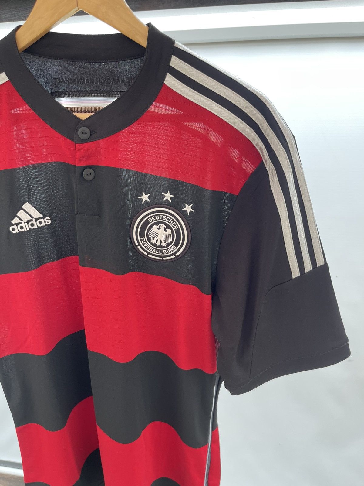 Adidas 2014 Adidas Germany World Cup Winner Soccer jersey Size US L / EU 52-54 / 3 - 5 Thumbnail