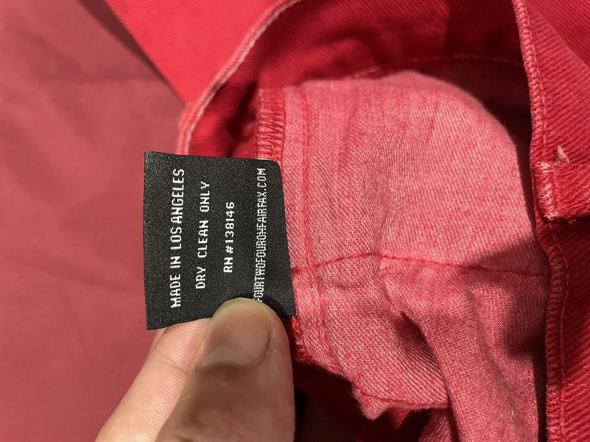 424 Red denim pair of 424 jeans Size US 33 - 7 Thumbnail
