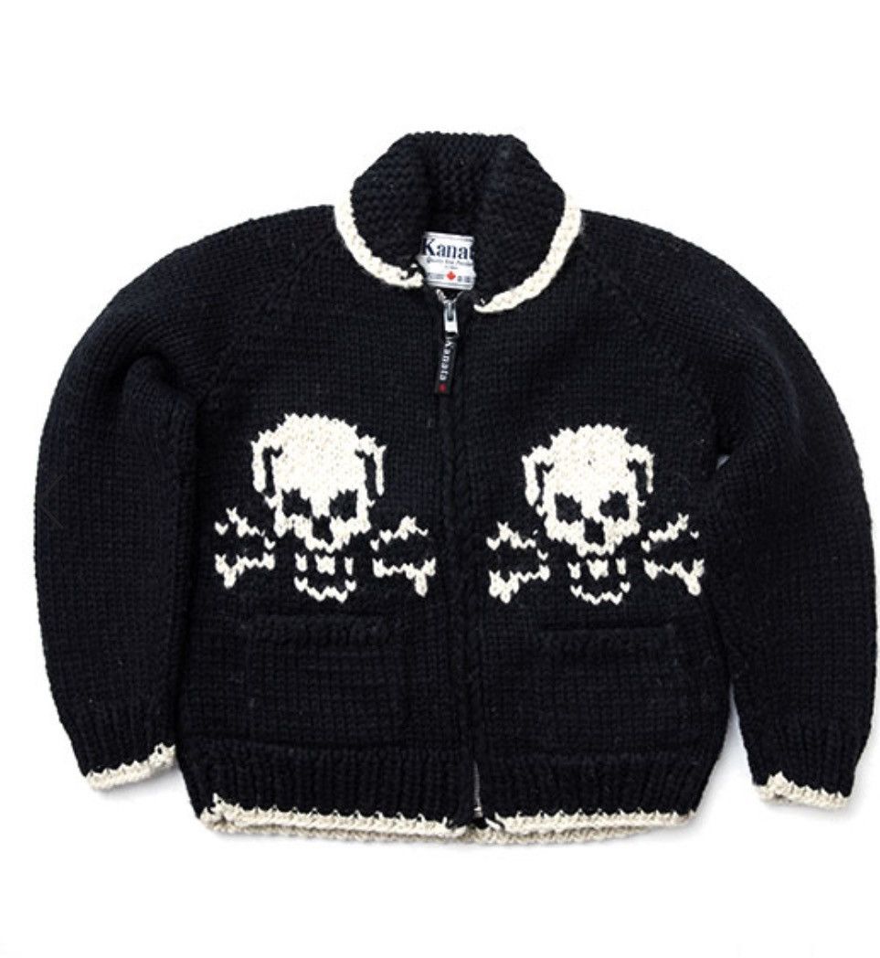 Kanata Hand Knits Kanata Kowichan Skull Pattern 46 XL Size US XL / EU 56 / 4 - 1 Thumbnail