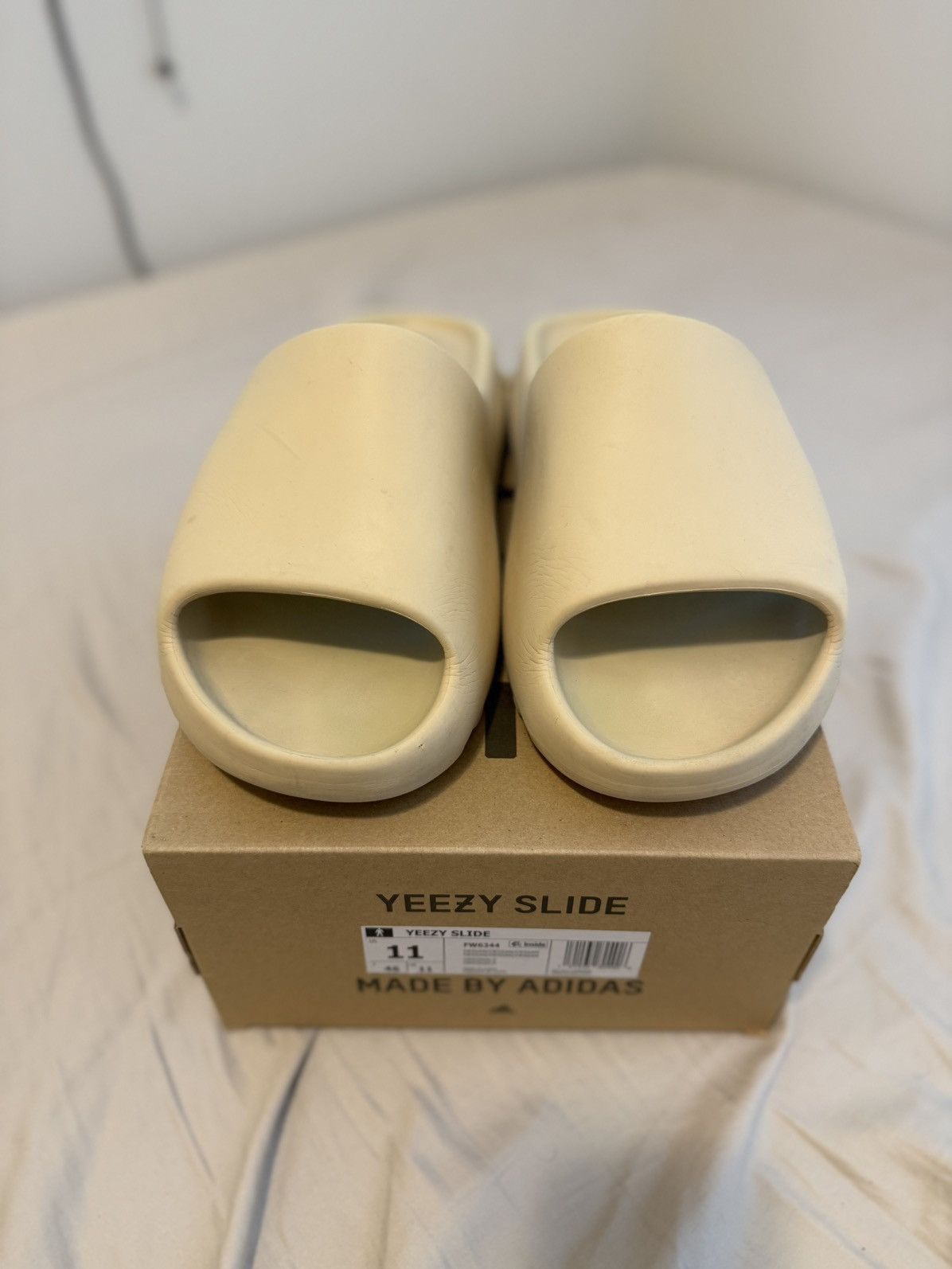 image of Adidas Yeezy Slide Desert Sand Size 11 in Tan, Men's