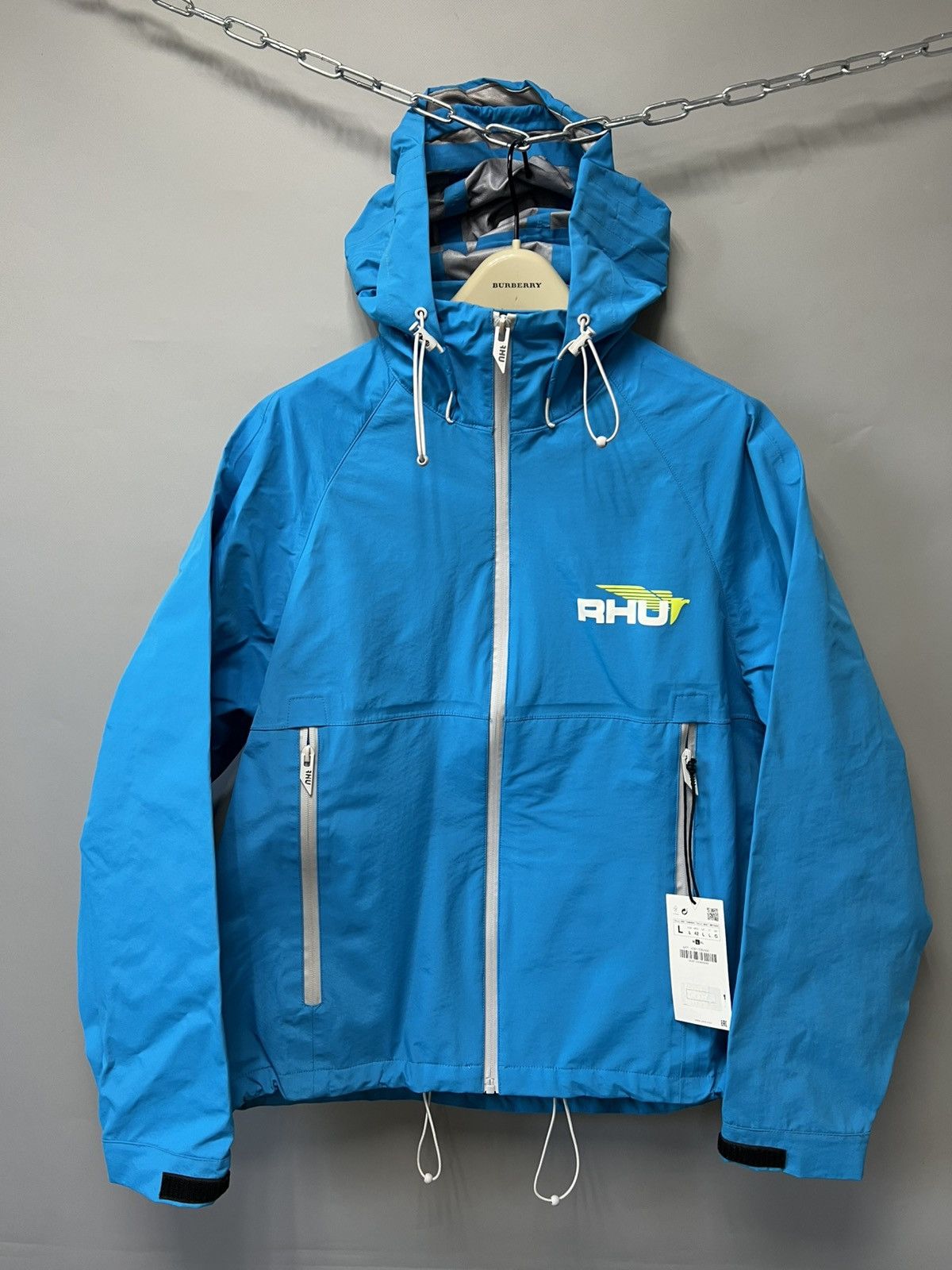 Rhude × Zara NEW Windbreaker Rhude x Zara Rhuigi technical jacket y2k L Size US L / EU 52-54 / 3 - 1 Thumbnail