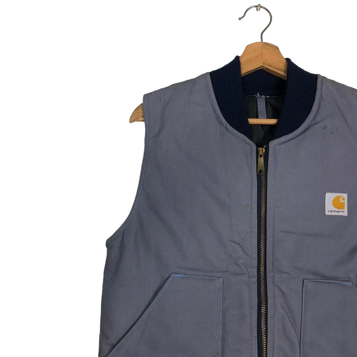 Carhartt 🔥VQ188 VINTAGE DETROIT CHORE JACKET CARHARTT MADE IN USA Size US S / EU 44-46 / 1 - 7 Thumbnail