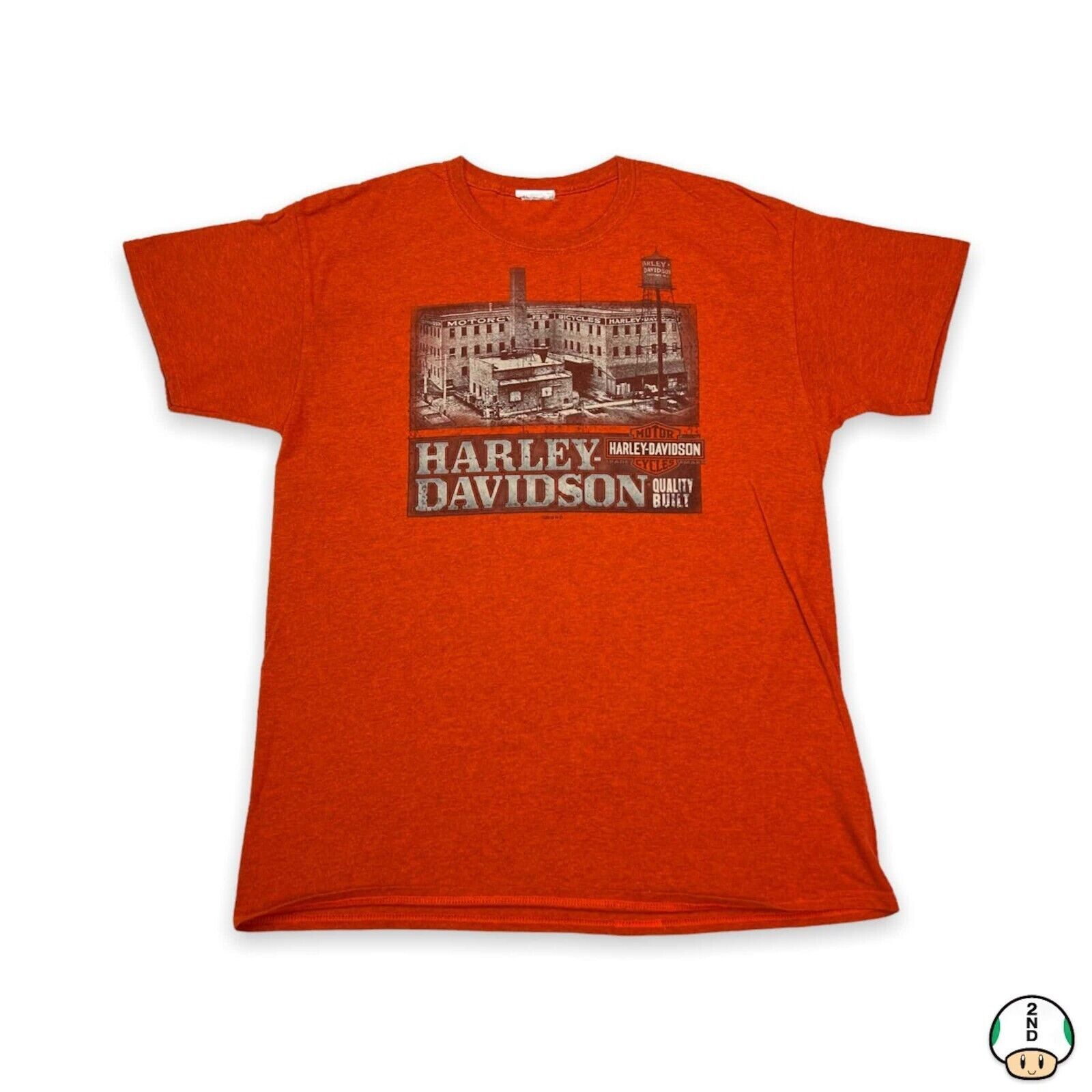 Harley Davidson 2015 Harley Davidson T Shirt Motorcycle Biker Graphic Tee Size US L / EU 52-54 / 3 - 1 Thumbnail