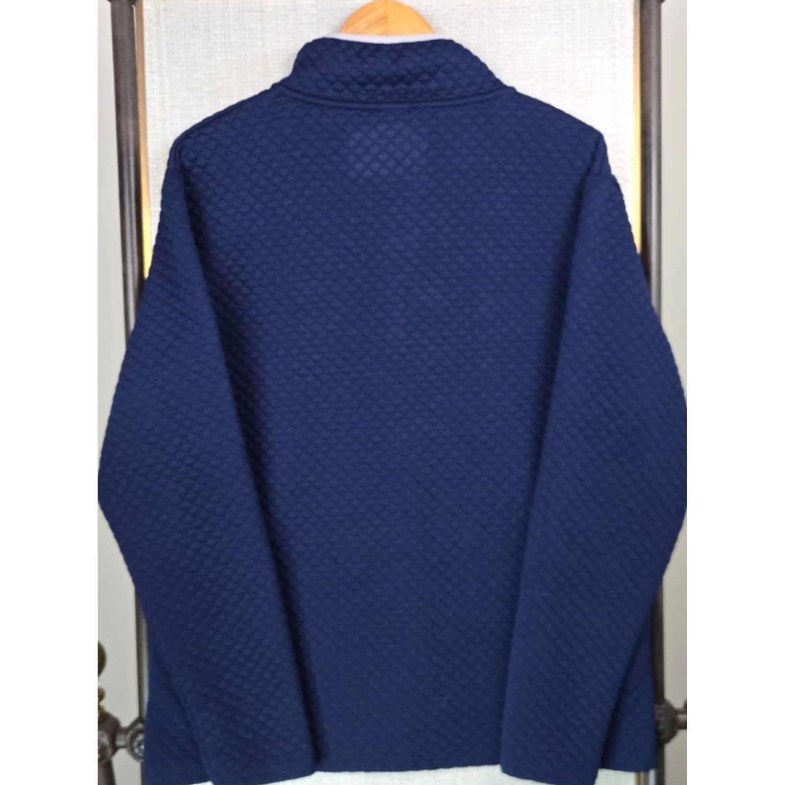 Logo 7 CHICAGO CUBS Windbreaker Pullover 1/4 Zip Teacher Logo Mens Medium NFC Blue Quilted Moistu re Wicking Breathable Polyester Size US M / EU 48-50 / 2 - 6 Thumbnail