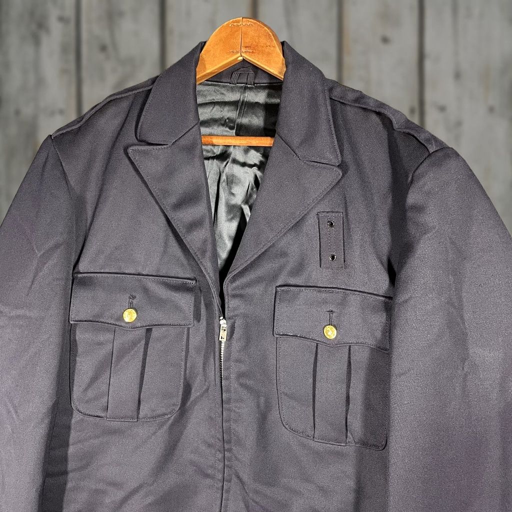 Vintage VINTAGE Chicago Police Jacket Wool Gabardine 60s 70s Size 42 R Blue Lavigne Uniform Mens Size US XS / EU 42 / 0 - 1 Thumbnail