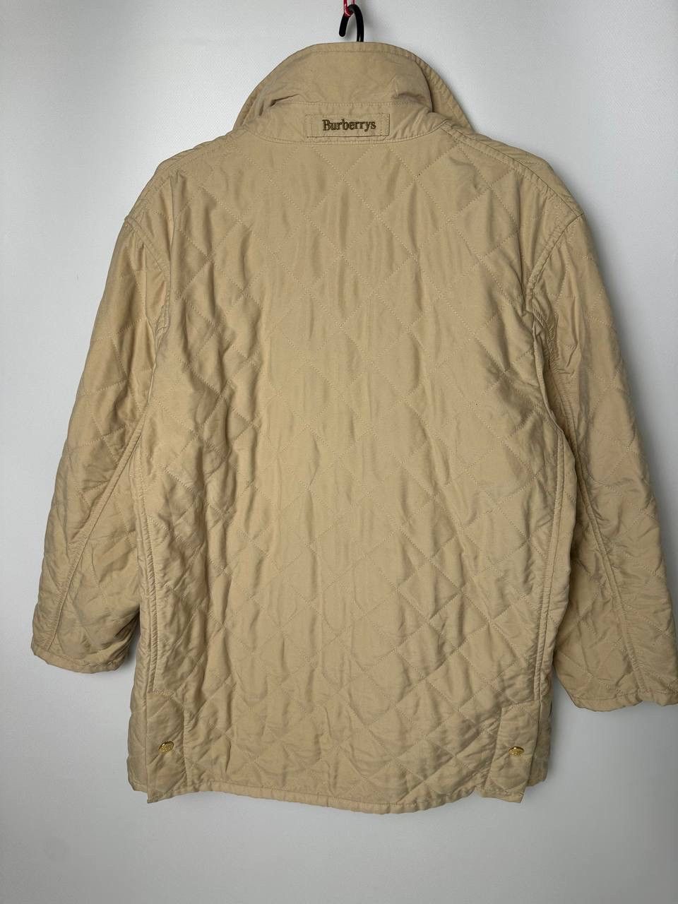 Burberry 90s Burberrys Quilted Monogram Nova Check Light Jacket 🔥 Size L / US 10 / IT 46 - 8 Thumbnail