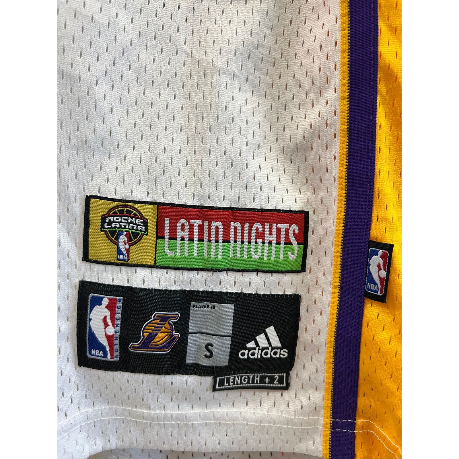 Adidas Los Angeles Lakers Kobe Bryant "Noche Latina" jersey size S Size US S / EU 44-46 / 1 - 6 Thumbnail