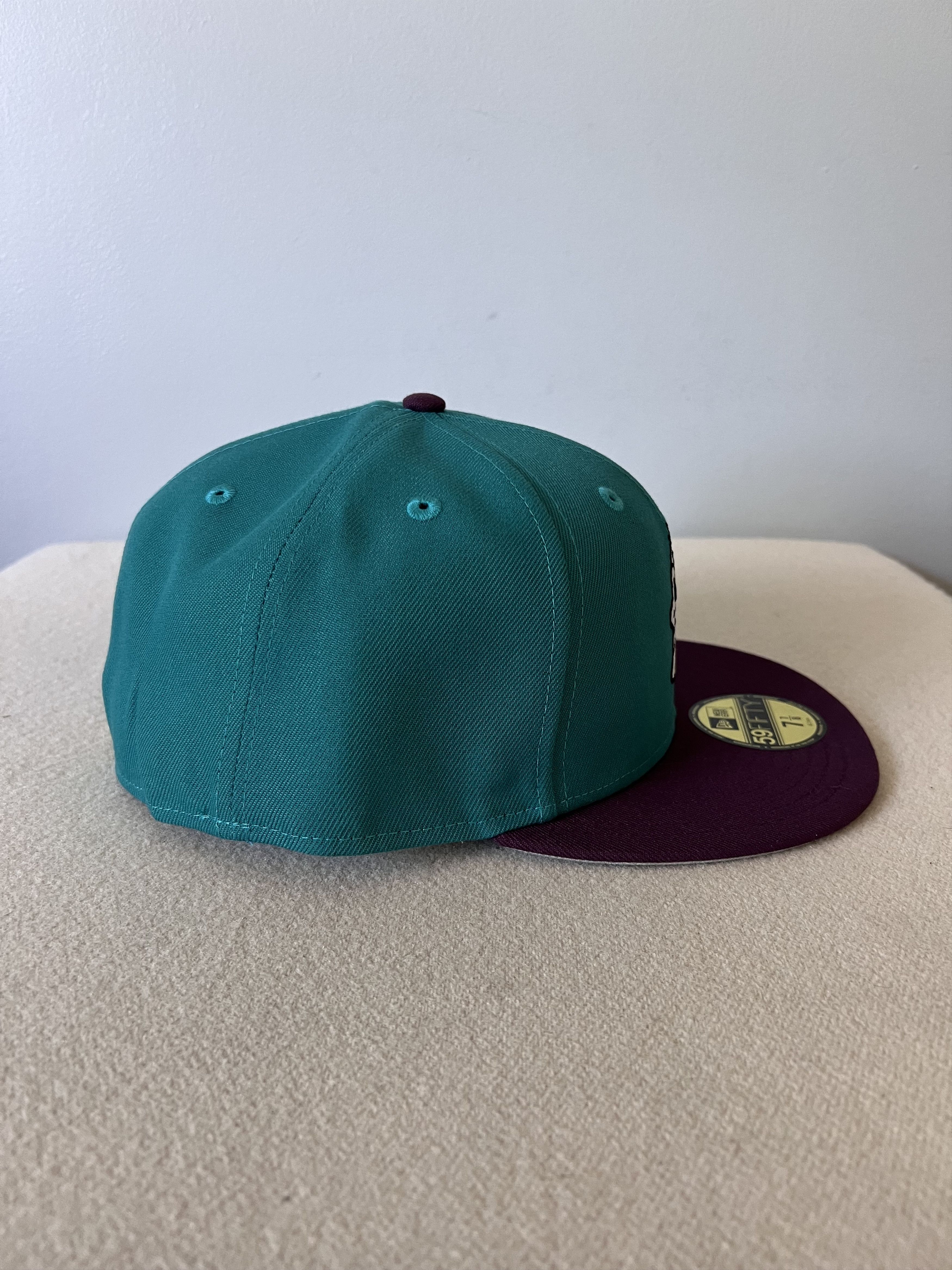 Hat Club 7 7/8 Hat Club New Era 59FIFTY Anaheim Ducks Mascot Hat Size ONE SIZE - 3 Thumbnail