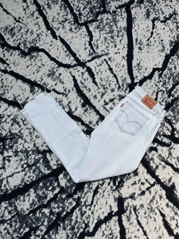 Levi's Levis 711 skinny jeans 27 baby blue Size 27" / US 4 / IT 40 - 1 Thumbnail