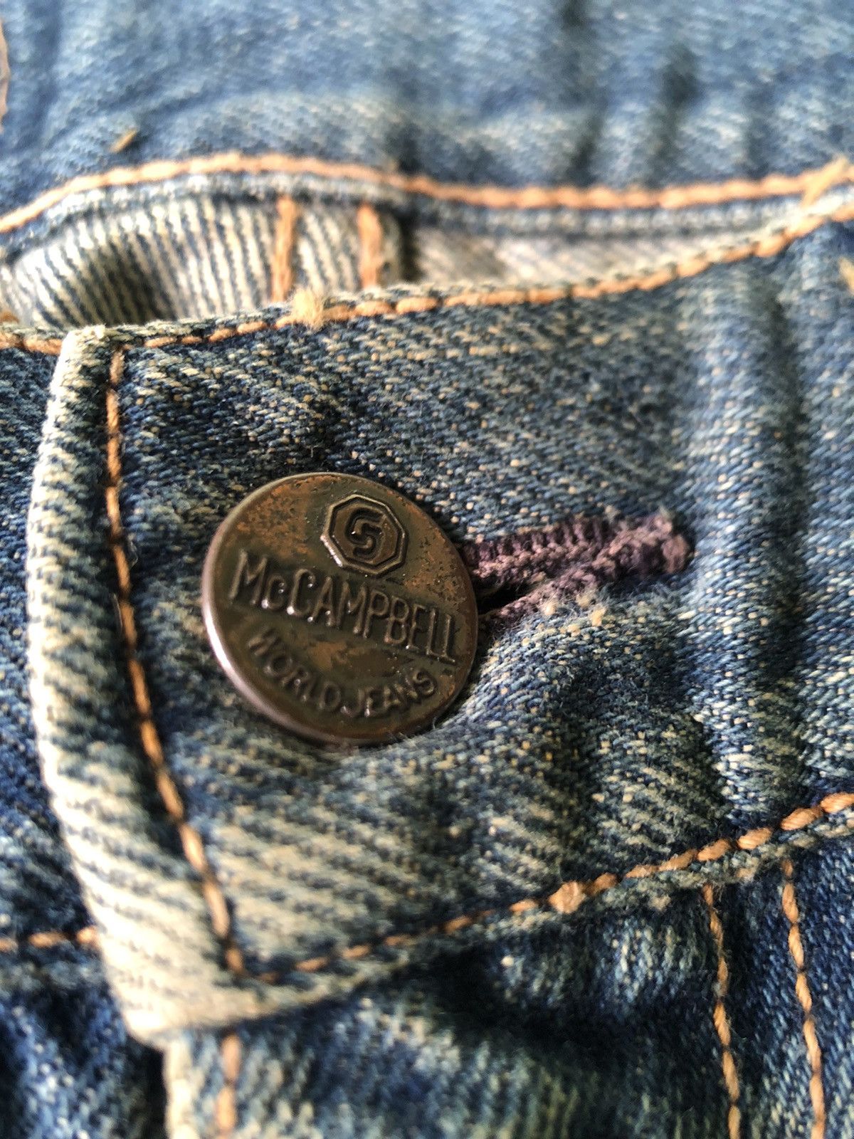 Designer × Japanese Brand × Vintage 🔥 Designer McCampbell Bootcut Denim Size US 28 / EU 44 - 8 Thumbnail