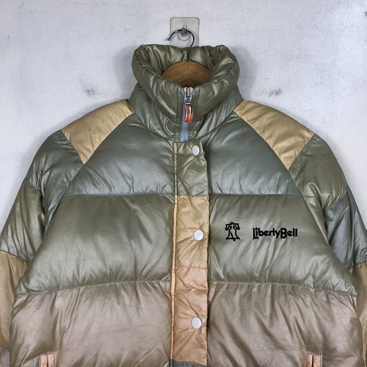 Japanese Brand × Liberty × Vintage 💛SEND OFFER💛VINTAGE LIBERTY BELL PUFFER DOWN JACKET Size M / US 6-8 / IT 42-44 - 2 Thumbnail