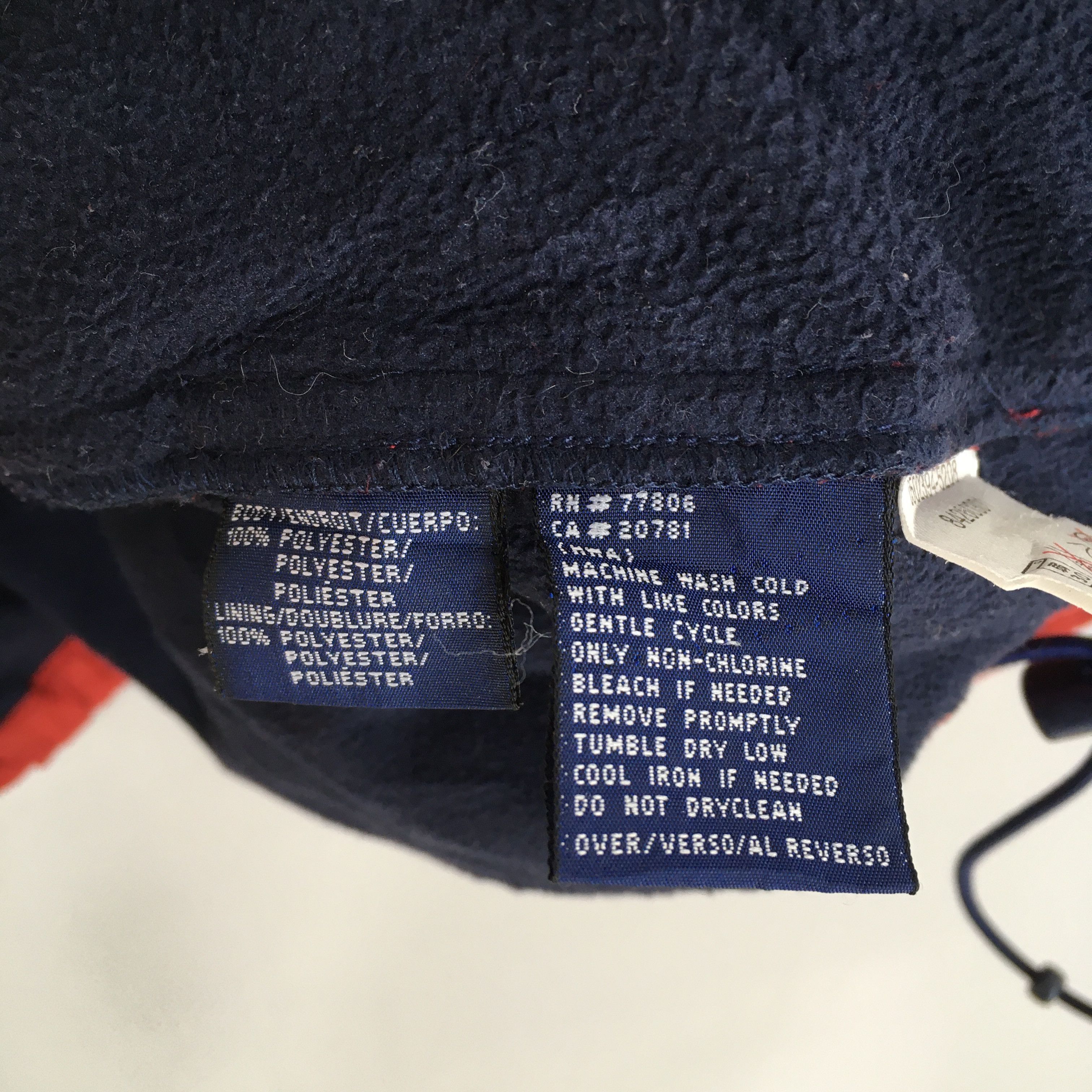 Other Vintage 90's Tommy Hilfiger Quilted Pullover Jacket Small Size US S / EU 44-46 / 1 - 8 Thumbnail