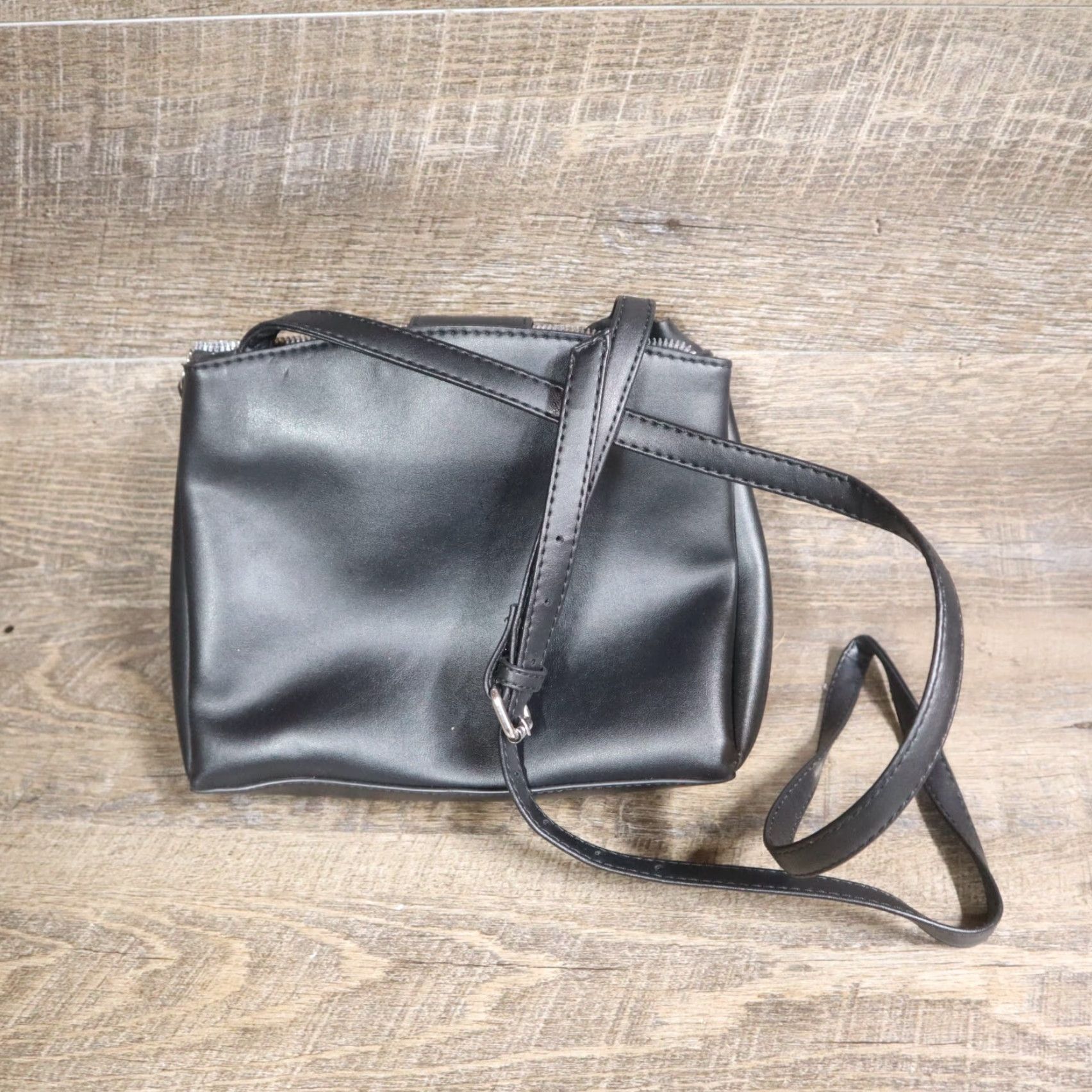 Nine West Nine West Black Purse Crossbody Shoulder Bag Zip Size ONE SIZE - 3 Thumbnail