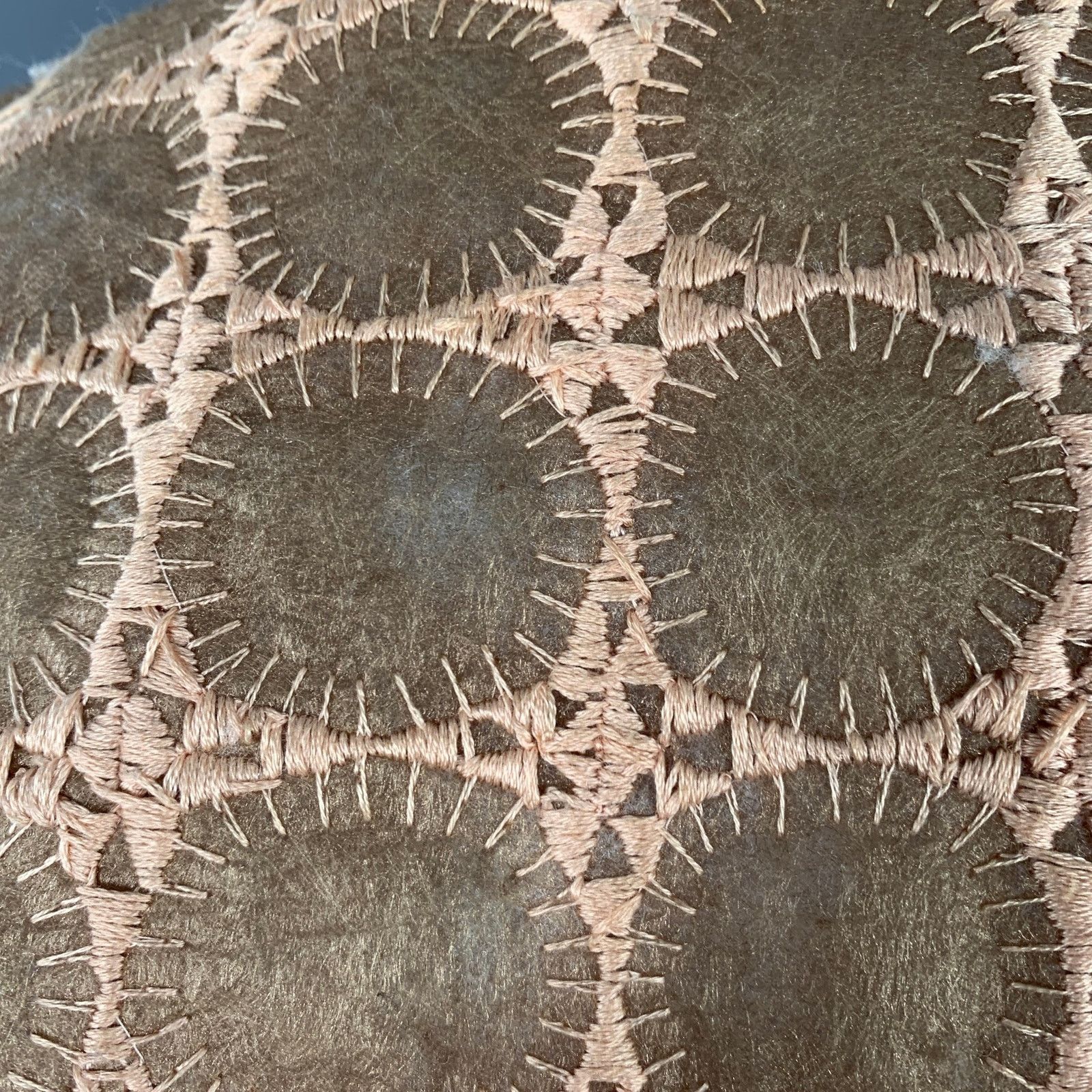 Mila Schon MILA SCHON Size 6 Beige Tan Polyester Circles Beaded Coat Size M / US 6-8 / IT 42-44 - 7 Thumbnail