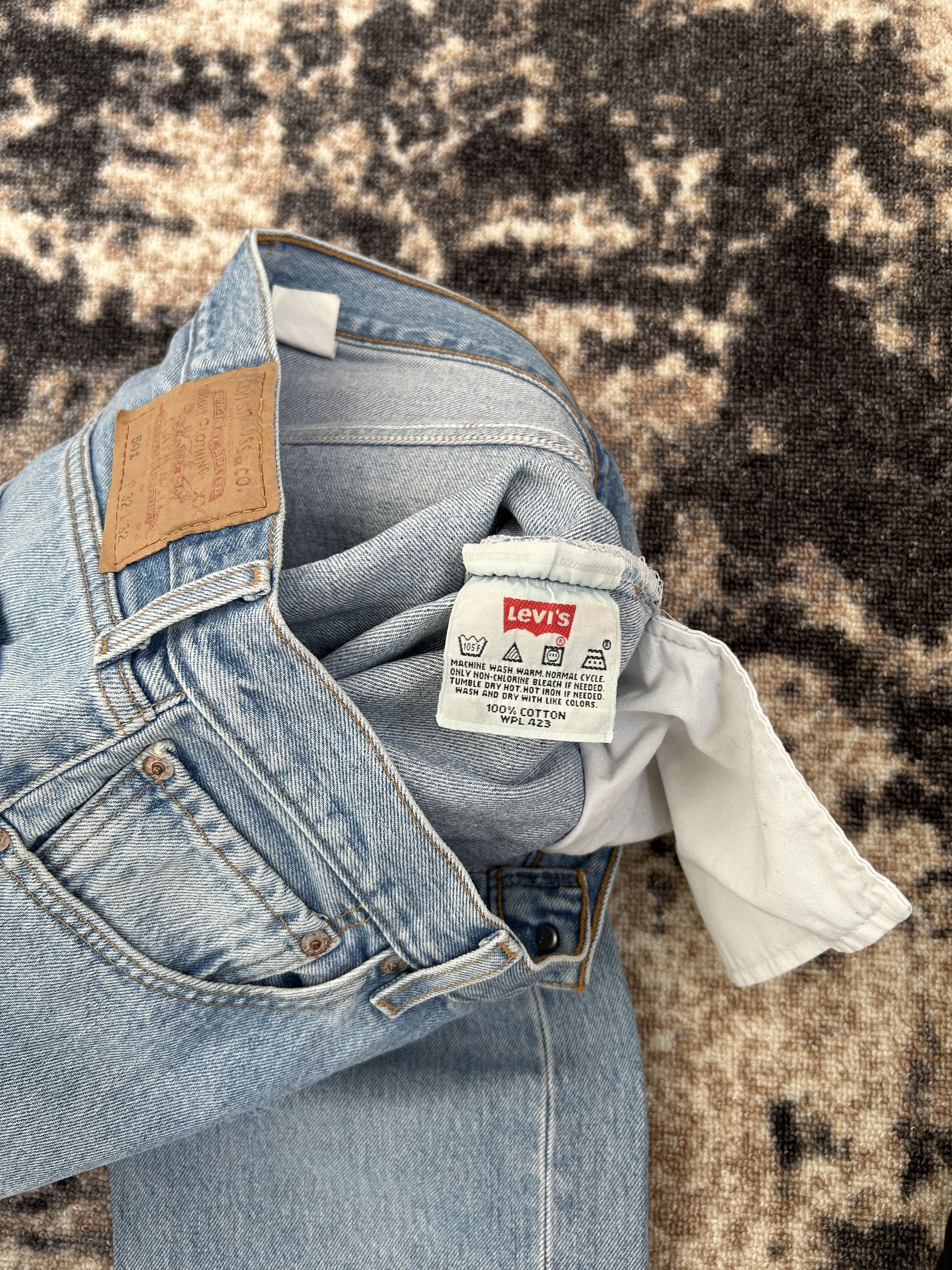 Levi's × Vintage Levis 501 Vintage Denim Jeans Made in Guatemala Size W32 L32 Size US 32 / EU 48 - 7 Thumbnail