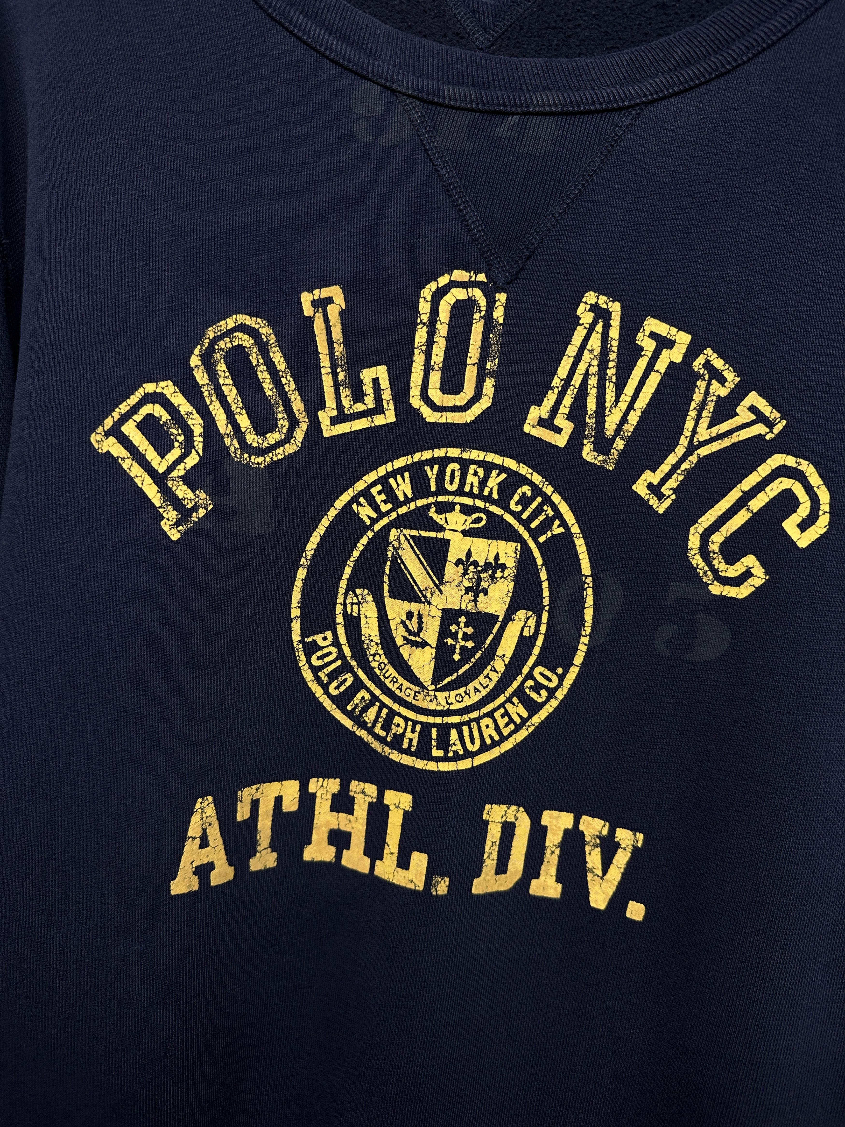 Polo Ralph Lauren Polo Ralph Lauren NYC Mens Crew Neck Sweatshirt Size US XXL / EU 58 / 5 - 3 Thumbnail