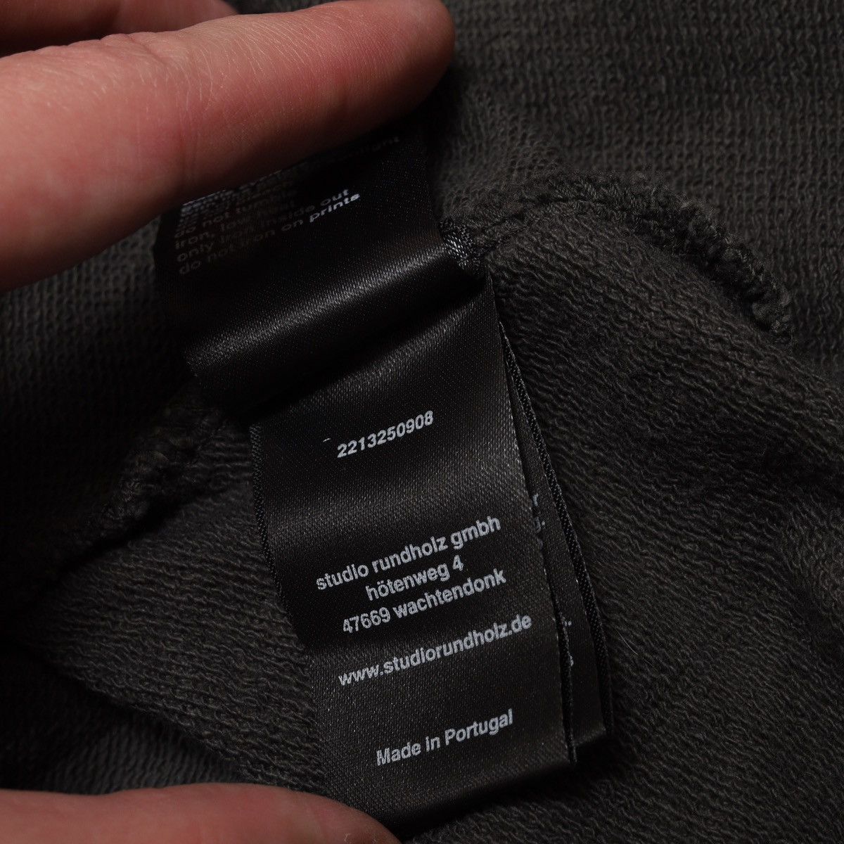 Rundholz Rundholz Washed Garment Dyed Grey Sweatshirt Oversized Size M / US 6-8 / IT 42-44 - 17 Thumbnail