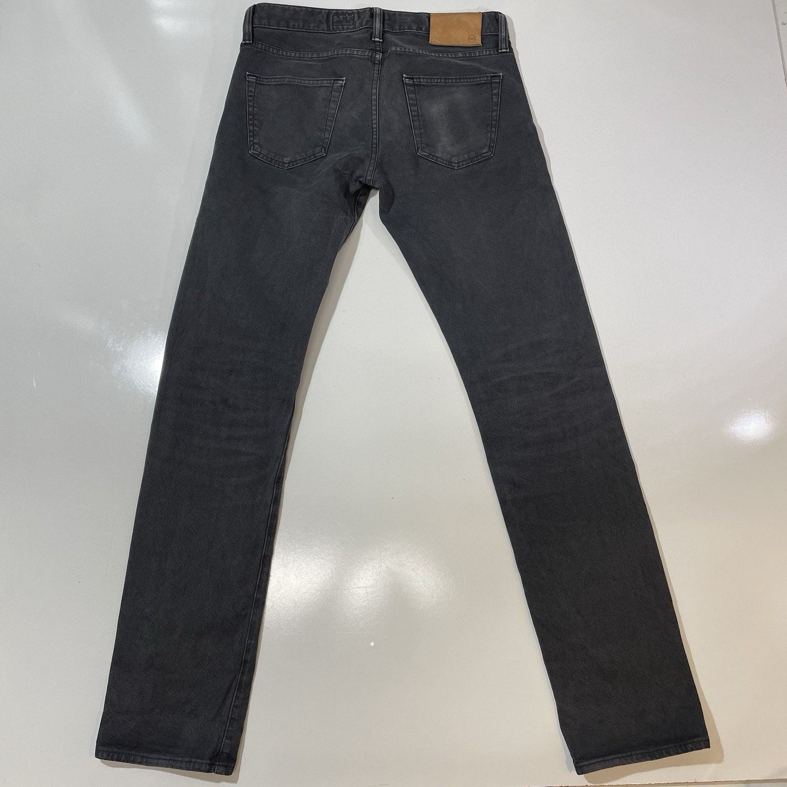 AG Adriano Goldschmied AG Men’s The Matchbox Slim Straight Black Denim Jeans 30x33 Size US 30 / EU 46 - 4 Thumbnail
