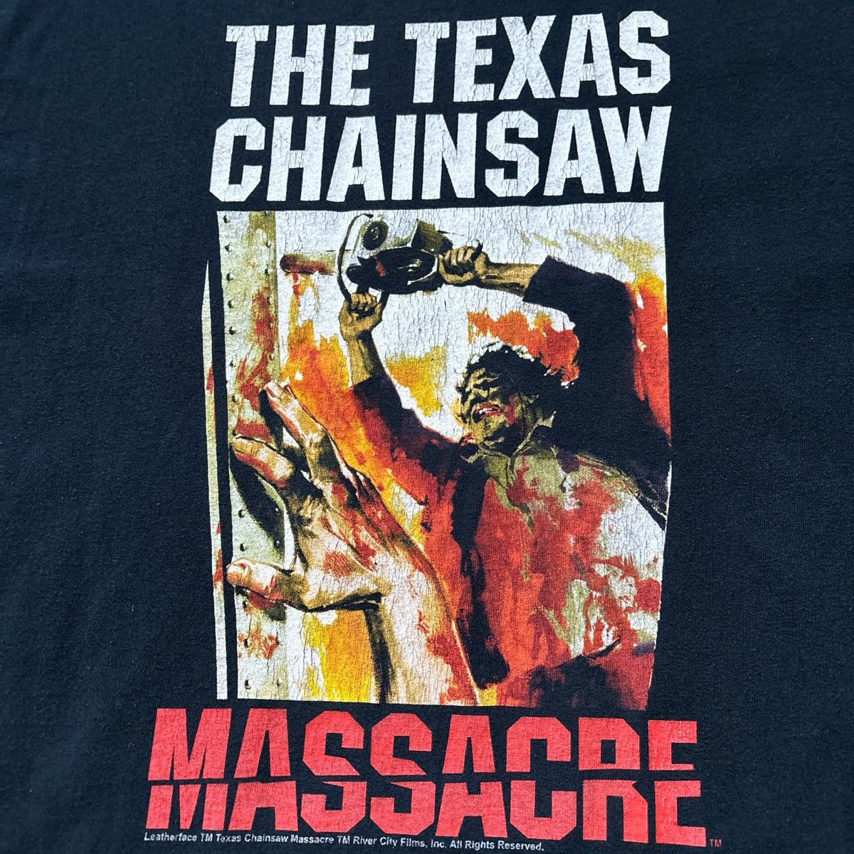 Anvil Vintage 2000’s The Texas Chainsaw Massacre Promo Tee Size US XXL / EU 58 / 5 - 2 Thumbnail