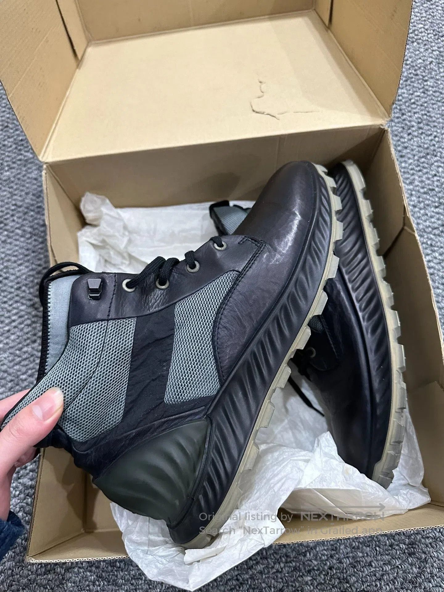 Stone Island x ECCO Collaborative Boots.