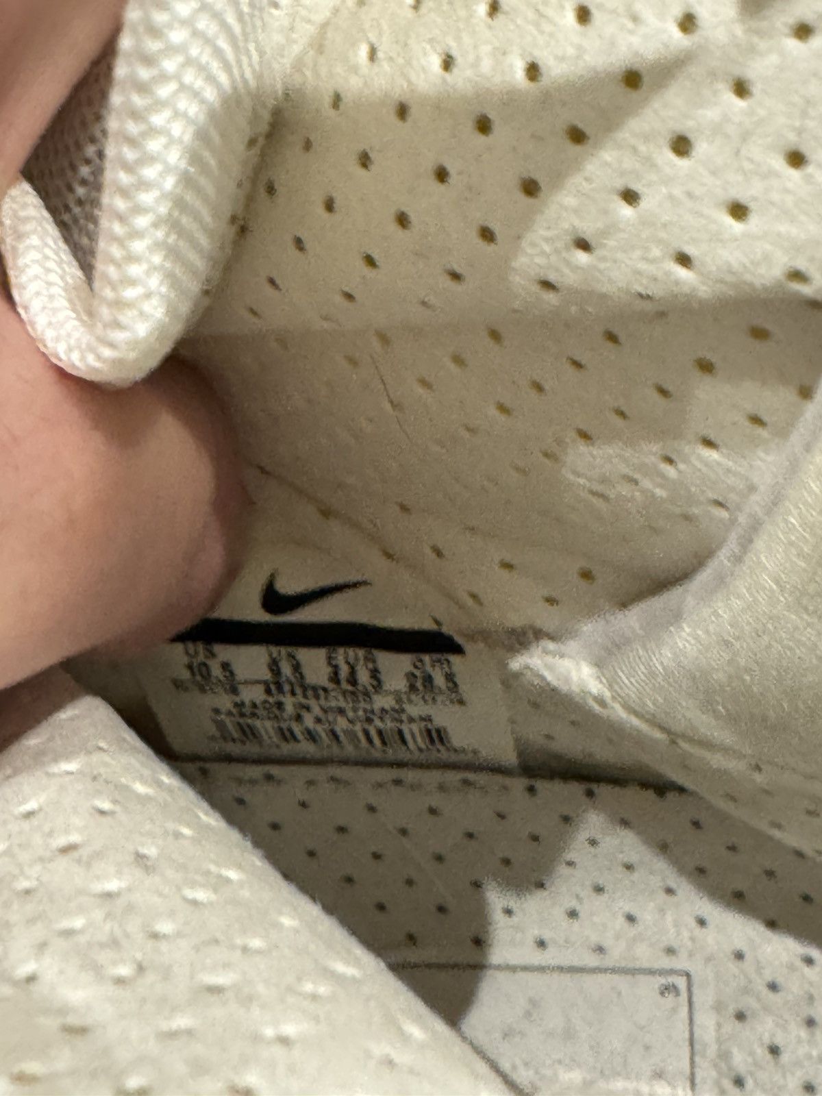 Fear of God × Nike Nike Fear Of God 1 Sail Size US 10.5 / EU 43-44 - 4 Thumbnail