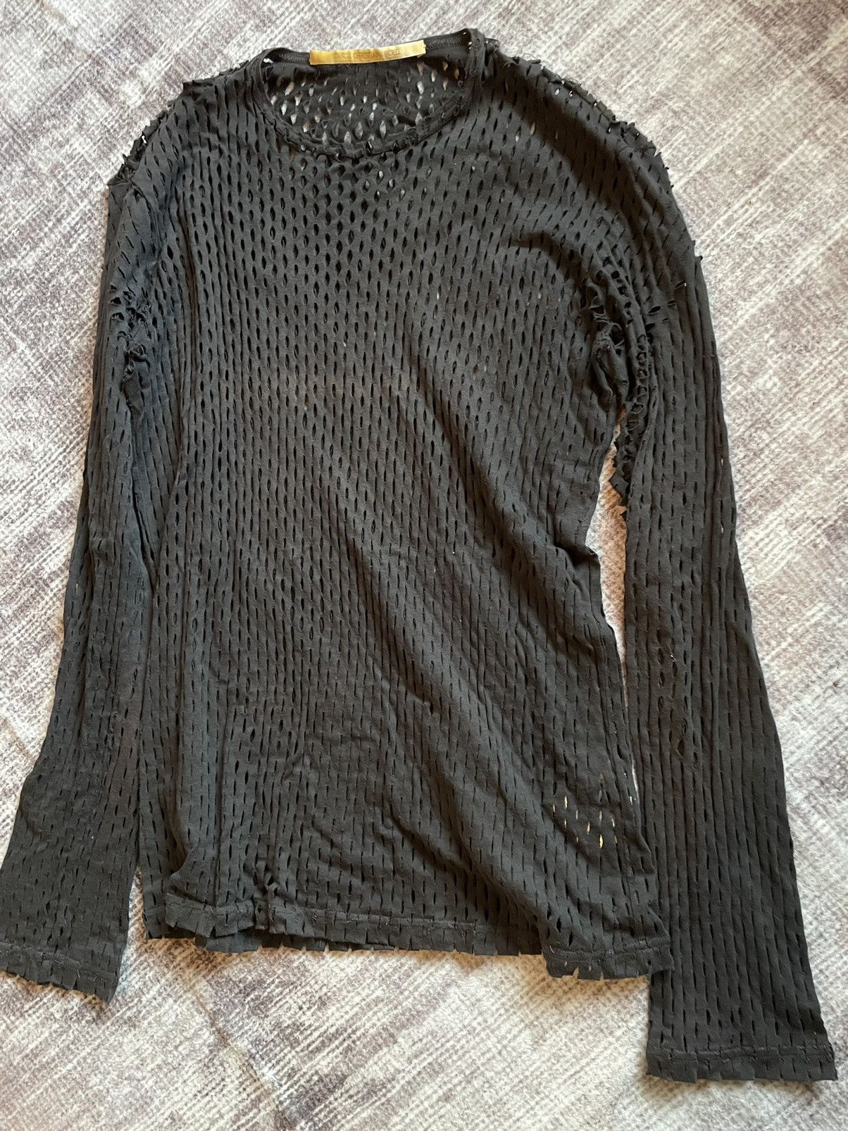Carol Christian Poell Carol Christian Poell 2003 Laser Cut Long Sleeve Size US M / EU 48-50 / 2 - 2 Thumbnail