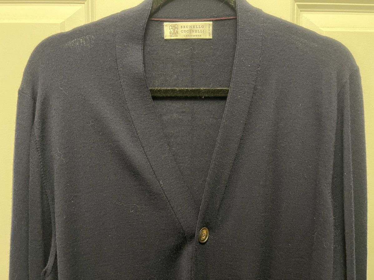 Brunello Cucinelli Brunello Cucinelli Cashmere Men’s Cardigan Size US L / EU 52-54 / 3 - 2 Thumbnail