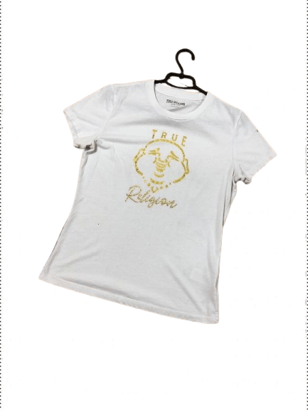 True Religion Vintage True Religion Y2K Print Short Sleeve T-Shirt Size L Size L / US 10 / IT 46 - 1 Thumbnail