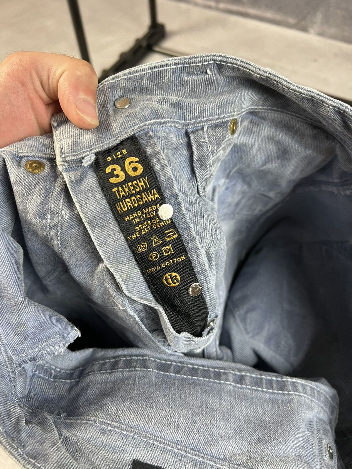 Takeshy Kurosawa Takeshy Kurosawa denim jeans Size US 36 / EU 52 - 13 Thumbnail