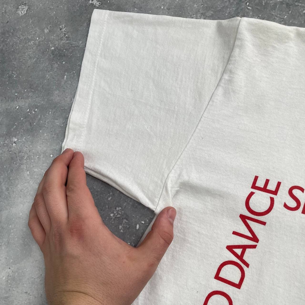 Band Tees Simple Minds Empires And Dance Promo V-Neck T Shirt White M Size US M / EU 48-50 / 2 - 10 Thumbnail