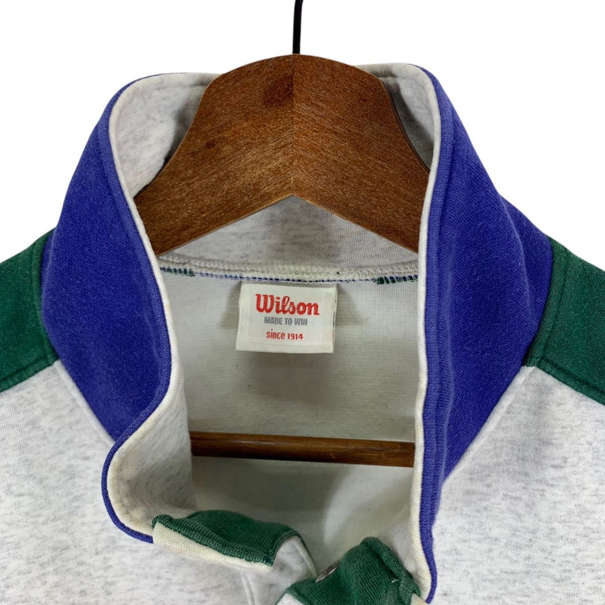 Vintage × Wilson Vintage Wilson Athletic Sportswear Crewneck Size US M / EU 48-50 / 2 - 4 Thumbnail