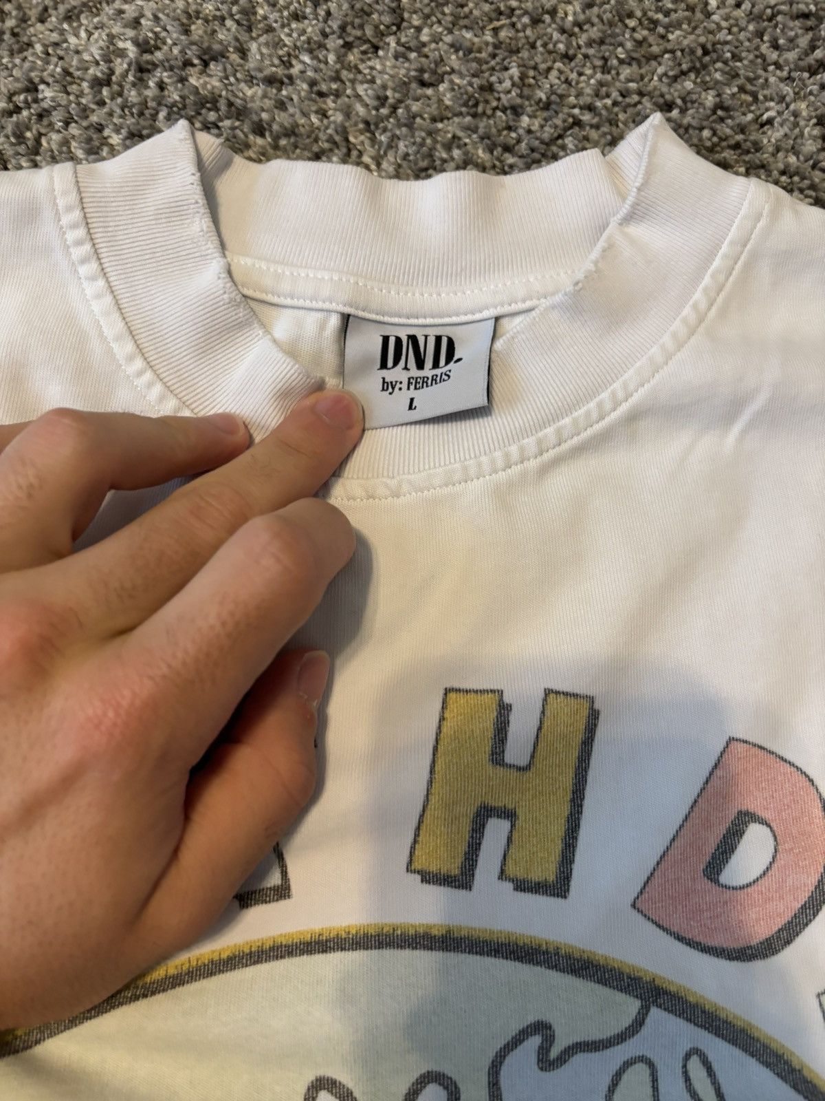 Do Not Disturb Vintage t shirt Size US L / EU 52-54 / 3 - 3 Thumbnail