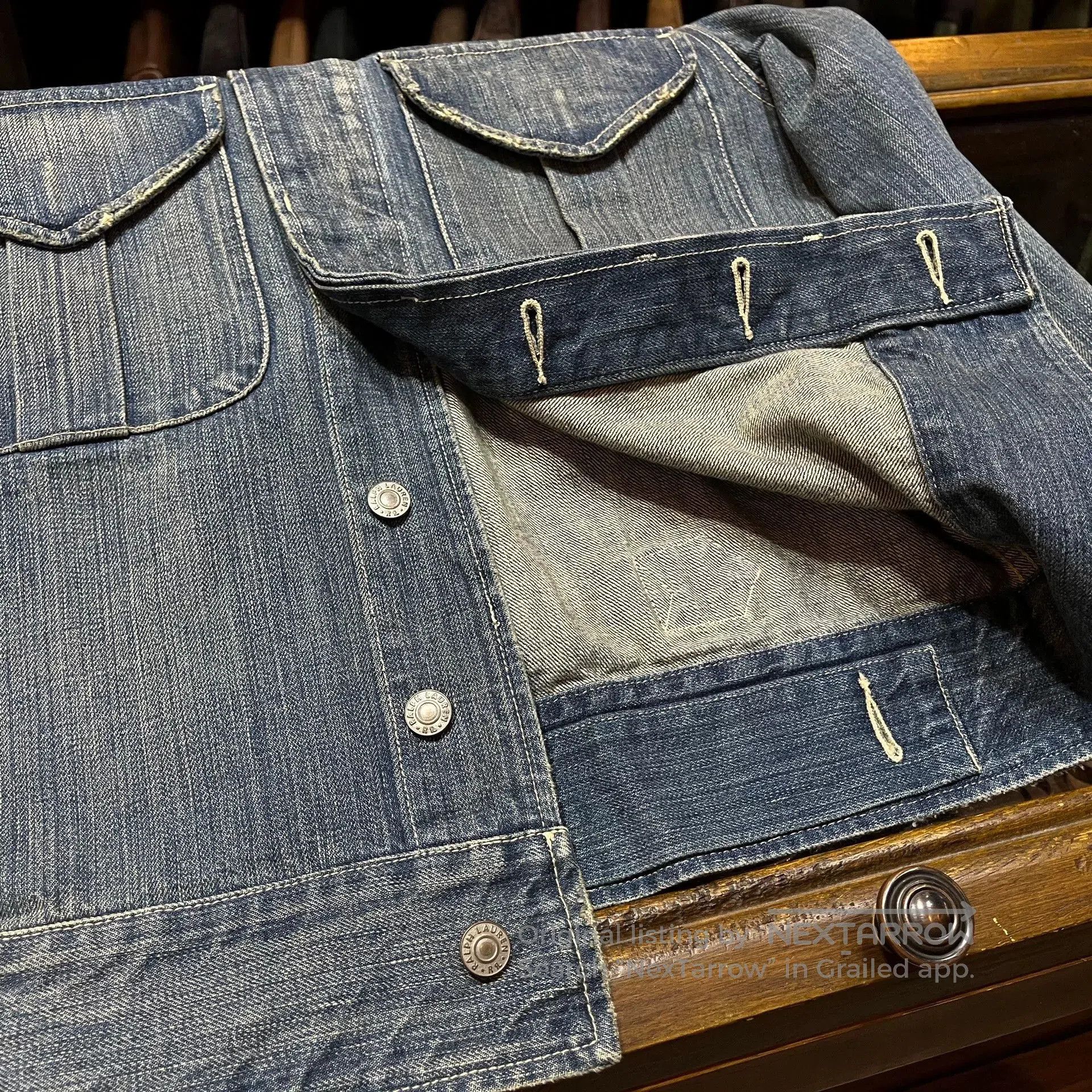 RRL Ralph Lauren Vintage RRL Denim Jacket by Ralph Lauren. Size US S / EU 44-46 / 1 - 5 Thumbnail
