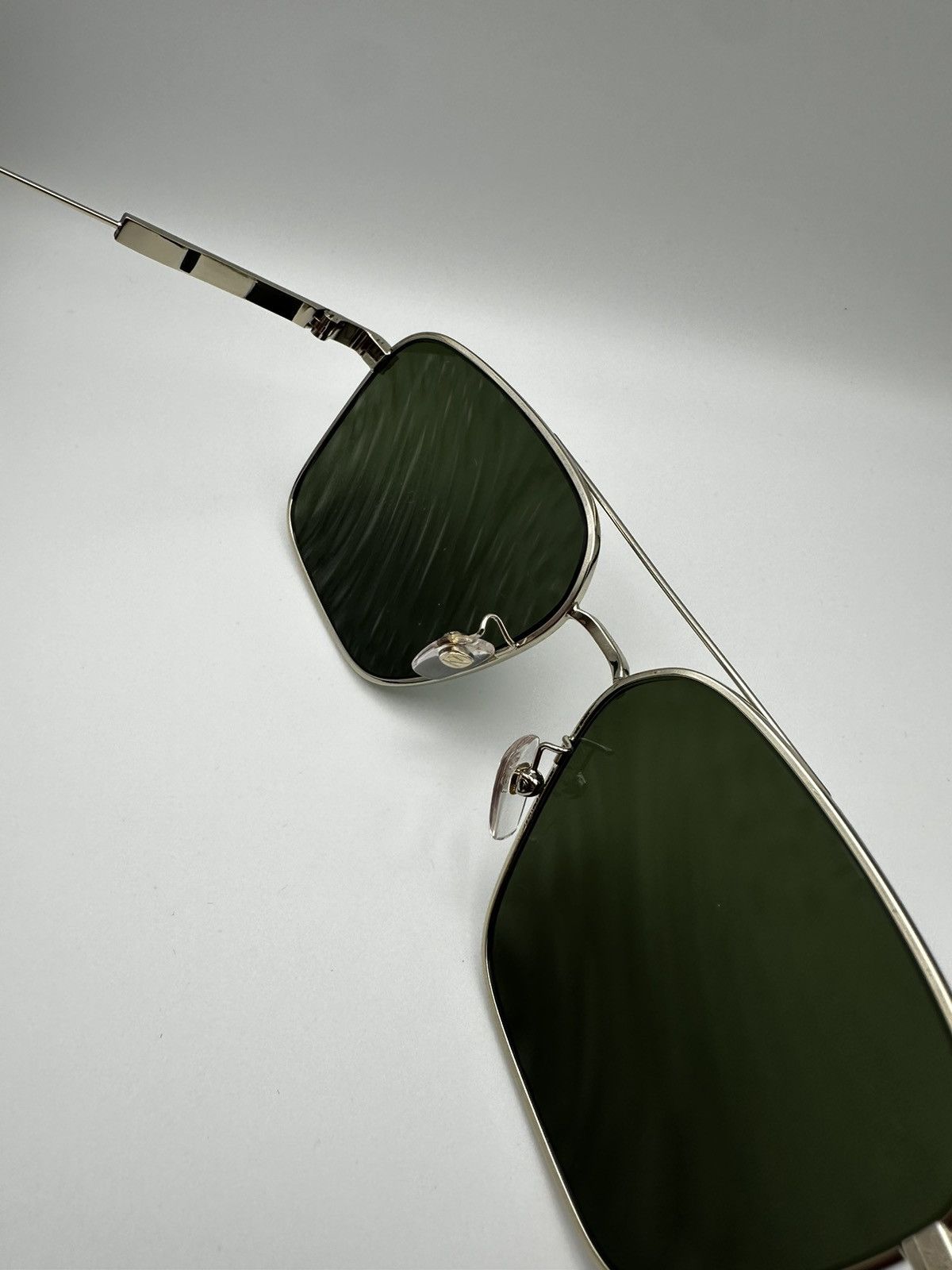 Ermenegildo Zegna Zegna Gold Toned Steel Sunglasses Size ONE SIZE - 7 Thumbnail
