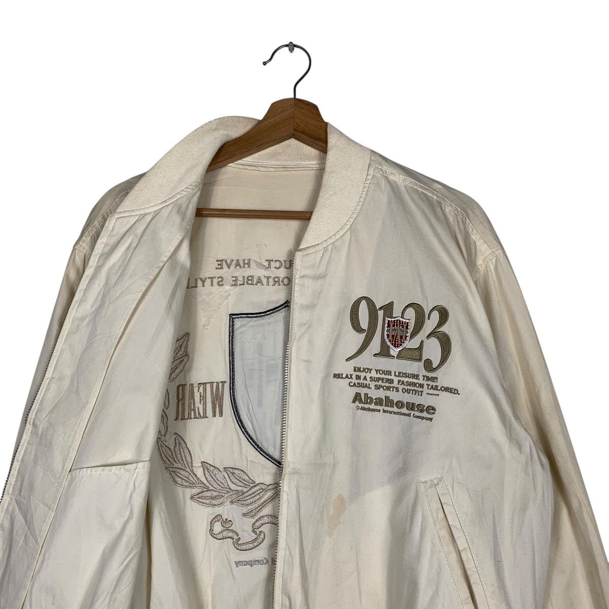 ABAHOUSE Abahouse Big Logo Bomber Jacket Size US M / EU 48-50 / 2 - 10 Thumbnail