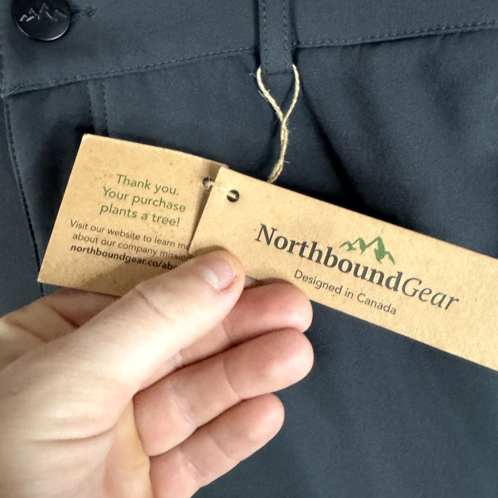 Vintage NorthboundGear Snow Pants Mens 42x30 Gray Softshell Hiking Skiing Winter Activewear Zip Pockets Size US 42 / EU 58 - 5 Thumbnail