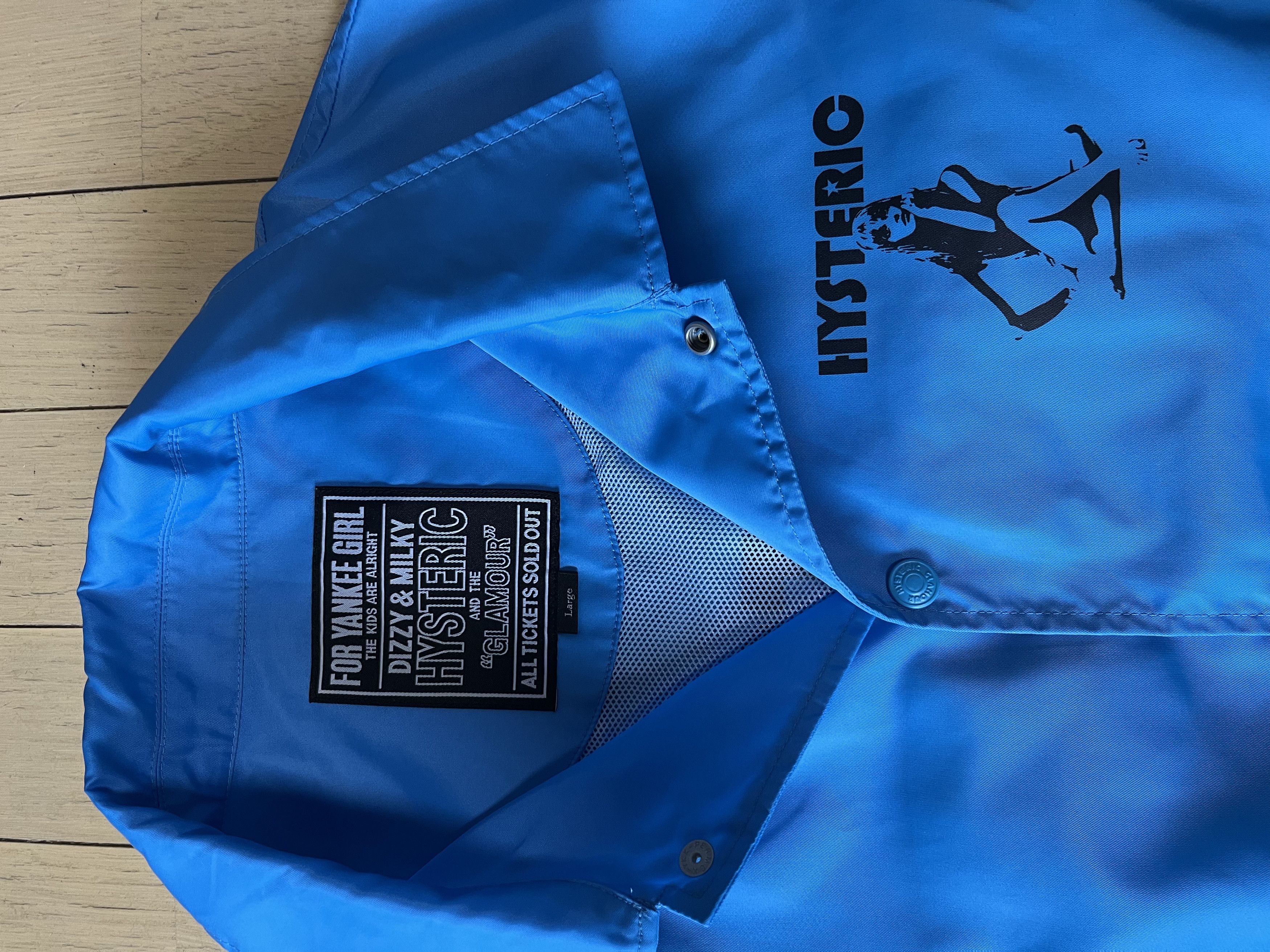 Hysteric Glamour Hysteric Glamour Windbreaker Jacket Size US L / EU 52-54 / 3 - 5 Thumbnail