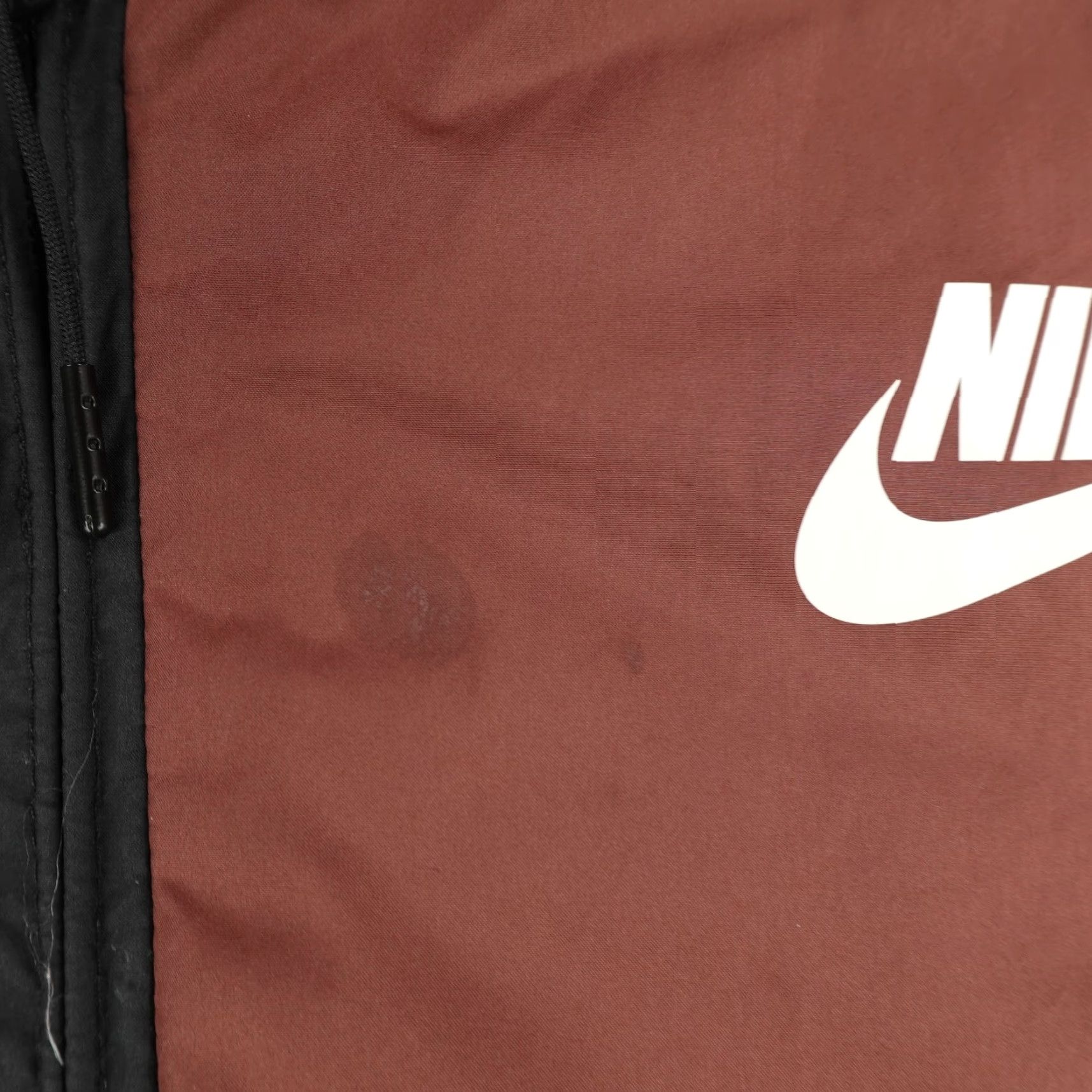 Nike Nike Jacket Mens XL Red Burgundy Colorblock Synthetic Fill Bomber Puffer Coat Size US XL / EU 56 / 4 - 7 Thumbnail