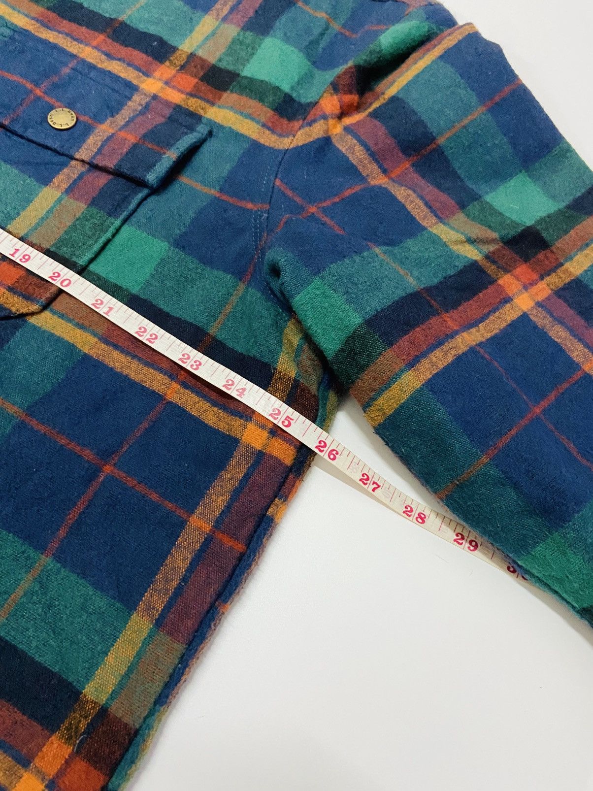 L.L. Bean VINTAGE LL BEAN QUILTED FLANNEL SHIRT JACKET Size US L / EU 52-54 / 3 - 8 Thumbnail