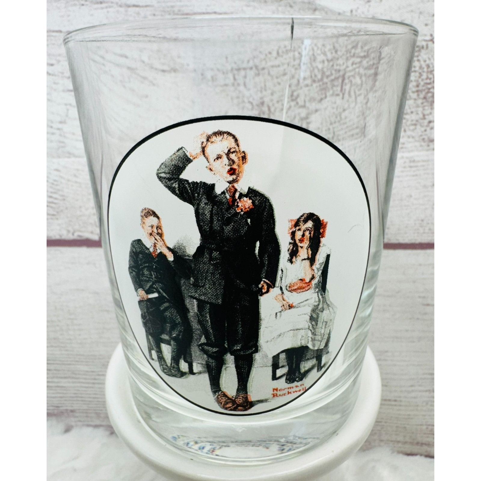 Other Norman Rockwell Saturday Evening Post Glass Tumbler Cup - 2 Size ONE SIZE - 11 Thumbnail