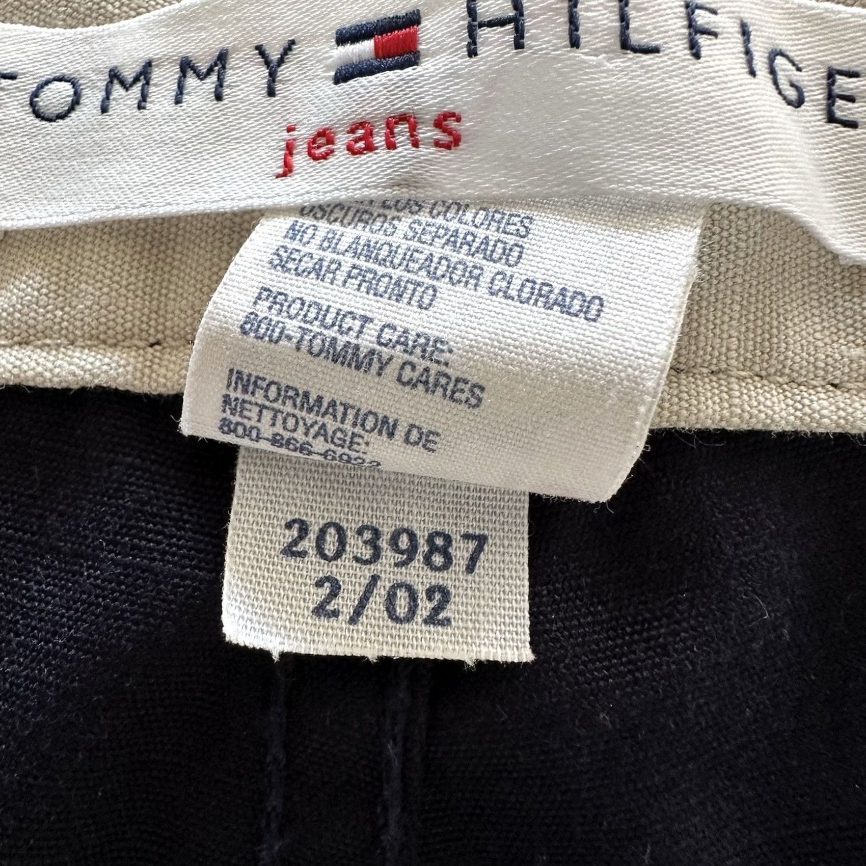 Tommy Hilfiger Tommy Hilfiger Pants Womens 16 Chino Straight 30in inseam Blue 32in Waist Vintage Y2K Buttoned Cuff Size 24" / US 00 / IT 34 - 6 Thumbnail