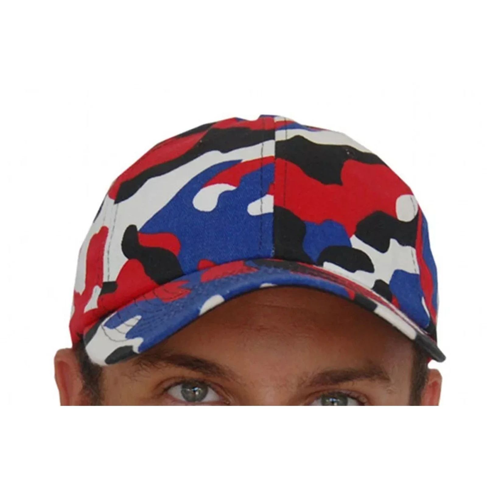 Other Baseball Cap - Adjustable - Red/White/Blue/Black - Brand New Size ONE SIZE - 3 Thumbnail